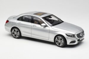 Mercedes C-Class W205 Iridium Srebrna Metalik Norev 1:18 B66960253 Kovina – slika 6 od 8