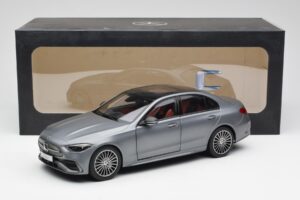 Mercedes C-Class W206 Designo Selenite Siv Magno NZG 1:18 B66960638 Kovina – slika 2 od 8