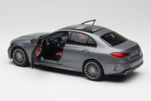 Mercedes C-Class W206 Designo Selenite Siv Magno NZG 1:18 B66960638 Kovina – slika 7 od 8
