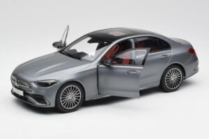 Mercedes C-Class W206 Designo Selenite Siv Magno NZG 1:18 B66960638 Kovina – slika 8 od 8