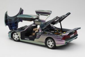 Mercedes C112 Vijolična Guiloy 1:18 GI001 Kovina – slika 5 od 8