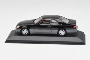 Mercedes C140 600 SEC Črn Minichamps 1:43 32600 Kovina