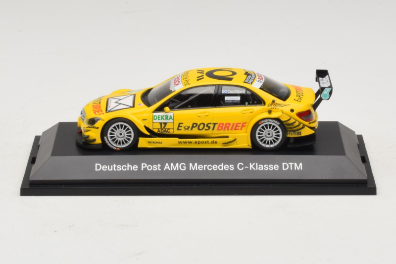 Mercedes C204 #17 D. Coulthard AMG Mercedes Mucke Motorsport DTM 2010 Minichamps 1:43 B66960138 Kovina