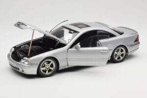 Mercedes CL500 C215 Lorinser Silver Metallic AUTOart 1:18 70121 Kovina – slika 2 od 8