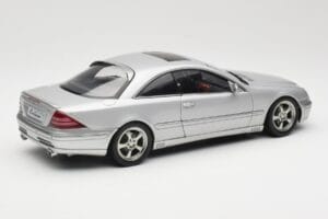 Mercedes CL500 C215 Lorinser Silver Metallic AUTOart 1:18 70121 Kovina – slika 3 od 8