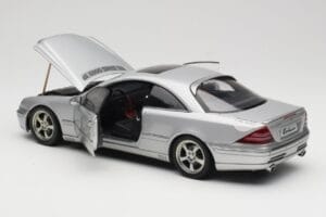Mercedes CL500 C215 Lorinser Silver Metallic AUTOart 1:18 70121 Kovina – slika 5 od 8