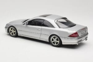 Mercedes CL500 C215 Lorinser Silver Metallic AUTOart 1:18 70121 Kovina – slika 7 od 8
