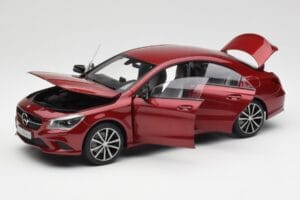 Mercedes CLA C117 Designo Patagonia Rdeč Metalik Norev 1:18 B66960131 Kovina – slika 2 od 8