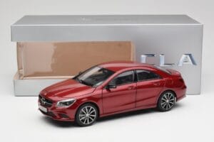 Mercedes CLA C117 Designo Patagonia Rdeč Metalik Norev 1:18 B66960131 Kovina – slika 8 od 8