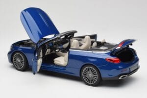 Mercedes CLE Kabriolet A236 Modra Norev 1:18 B66960653 Kovina – slika 6 od 9