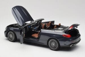 Mercedes CLE Kabriolet A236 Temno Siva Norev 1:18 B66960654 Kovina – slika 6 od 9