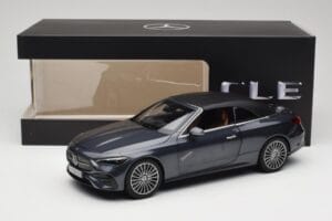 Mercedes CLE Kabriolet A236 Temno Siva Norev 1:18 B66960654 Kovina – slika 9 od 9