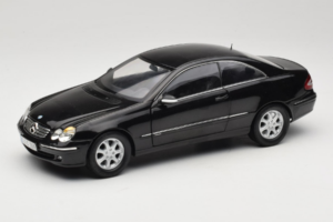 Mercedes CLK C209 Black Metallic Kyosho 1:18 B66962149 Kovina