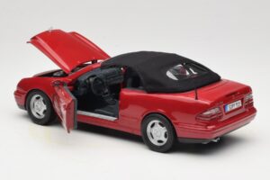 Mercedes CLK A208 Kabriolet Rdeča Anson 1:18 30338 Kovina – slika 5 od 8