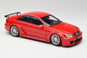 Mercedes CLK DTM AMG C209 Mars Rdeč Kyosho 1:18 08461R Kovina – slika 6 od 8