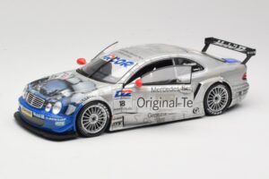 Mercedes CLK DTM #18 Persson Motorsport M. Tiemann DTM 2000 Maisto 1:18 538888 Kovina – slika 2 od 8