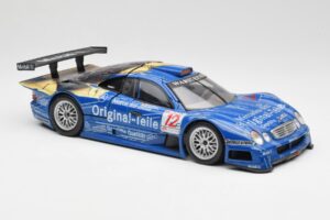Mercedes CLK GTR #12 Original Teile FIA GT 1999 Maisto 1:18 56036 Kovina – slika 5 od 7
