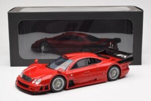 Mercedes CLK-GTR Super Sport Rdeč GT Spirit 1:18 GT910 Smola – slika 6 od 6