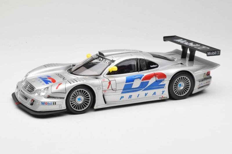 Mercedes CLK LM GT1 #1 AMG Mercedes K. Ludwig / R. Zonta FIA GT Championship 1998 Maisto 1:18 56053 Kovina