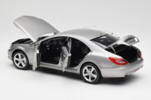 Mercedes CLS C218 Designo Alubeam Titanium Norev 1:18 B66961298 Kovina – slika 5 od 8