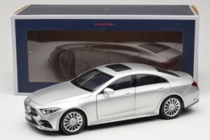 Mercedes CLS C257 Srebrna Norev 1:18 183489 Kovina – slika 8 od 8