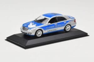 Mercedes E-Class W211 #19 Team Michelin Paris-Beijing 2006 Replacement Box Minichamps 1:43 B66962269-R Kovina – slika 2 od 4