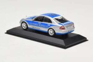Mercedes E-Class W211 #19 Team Michelin Paris-Beijing 2006 Replacement Box Minichamps 1:43 B66962269-R Kovina – slika 3 od 4