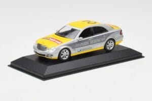 Mercedes E-Class W211 #4 Team ADAC Paris-Beijing 2006 Replacement Box Minichamps 1:43 B66962260-R Kovina – slika 2 od 4