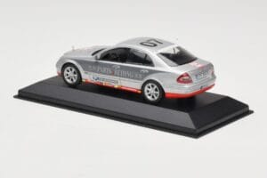 Mercedes E-Class W211 #7 Team AutoBild Paris-Beijing 2006 Replacement Box Minichamps 1:43 MB001 Kovina – slika 3 od 4