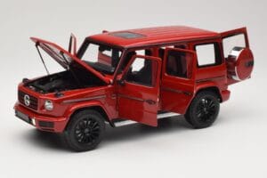 Mercedes G 500 W463 Rdeč Minichamps 1:18 110037101 Kovina – slika 2 od 8