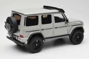 Mercedes G 63 AMG 4x4 Squared Arabian Grey Almost Real 1:18 820829 Kovina – slika 3 od 8