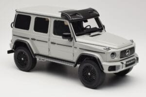 Mercedes G 63 AMG 4x4 Squared Arabian Grey Almost Real 1:18 820829 Kovina – slika 6 od 8