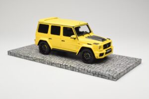 Mercedes Brabus 850 6.0 Widestar G63 W463 Electric Beam Yellow Minichamps 1:18 107032402 Kovina – slika 4 od 6