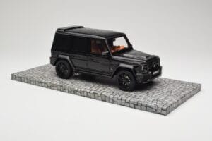 Mercedes Brabus 850 6.0 Widestar G63 W463 Obsidian Black Metallic Minichamps 1:18 107032400 Kovina – slika 4 od 6
