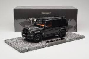 Mercedes Brabus 850 6.0 Widestar G63 W463 Obsidian Black Metallic Minichamps 1:18 107032400 Kovina – slika 6 od 6