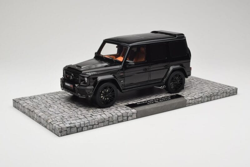 Mercedes Brabus 850 6.0 Widestar G63 W463 Obsidian Black Metallic Minichamps 1:18 107032400 Kovina