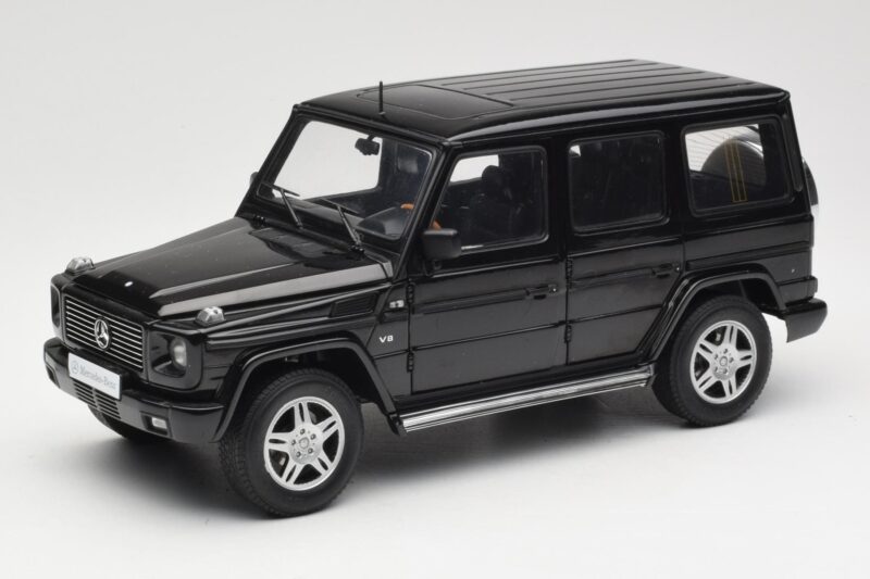 Mercedes G-Class G 500 W463 Smaragd Black Metallic AUTOart 1:18 76101 Kovina