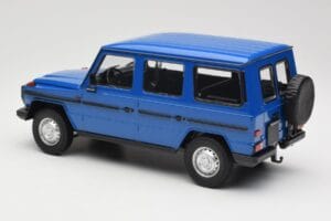 Mercedes G-Class W460 LWB Temno Moder Minichamps 1:18 155038100 Kovina – slika 5 od 6