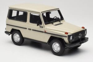 Mercedes G-Class W460 SWB Grey Metallic Minichamps 1:18 155038004 Kovina – slika 4 od 6