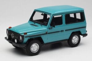 Mercedes G-Class W460 SWB Turkizna Minichamps 1:18 155038001 Kovina