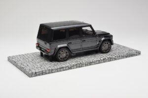 Mercedes G-Class W463 Brabus V12 800 Widestar Siv Minichamps 1:18 107032300 Kovina – slika 2 od 6