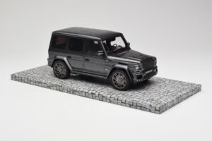 Mercedes G-Class W463 Brabus V12 800 Widestar Siv Minichamps 1:18 107032300 Kovina – slika 4 od 6
