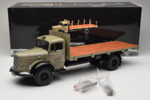 Mercedes L6600 Rungewagen Siva Črna Minichamps 1:18 109031050 Kovina – slika 8 od 8