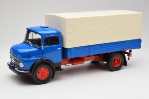 Mercedes L911 Modra Schuco 1:18 450044800 Kovina