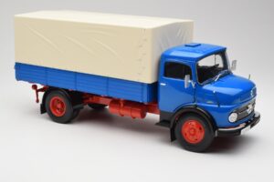 Mercedes L911 Modra Schuco 1:18 450044800 Kovina – slika 6 od 8