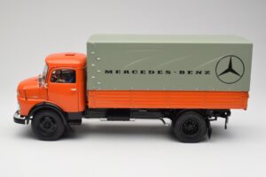 Mercedes L911 Oranžna Schuco 1:18 450044700 Kovina – slika 4 od 8