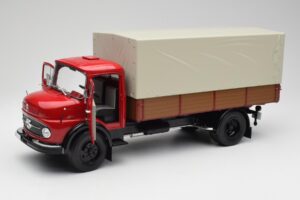 Mercedes L 911 Rdeč Schuco 1:18 450016400 Kovina – slika 2 od 8