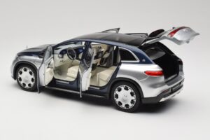 Mercedes Maybach EQS 680 V297 Modra NZG 1:18 1060/23 Kovina – slika 5 od 8