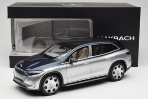 Mercedes Maybach EQS 680 V297 Modra NZG 1:18 1060/23 Kovina – slika 8 od 8