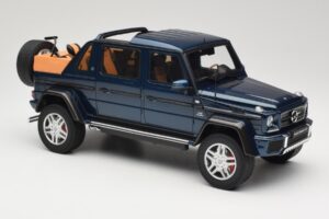 Mercedes Maybach G650 Landaulet Temnomodra GT Spirit 1:18 GT174 Smola – slika 4 od 6